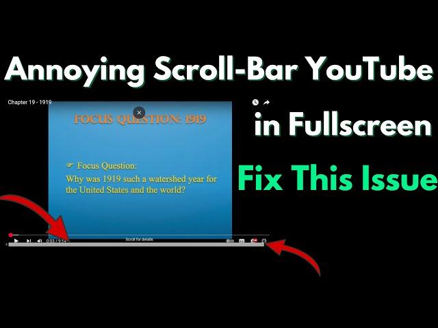 Understanding the Culprits Behind Your Zoomed-In YouTube ‌Fullscreen