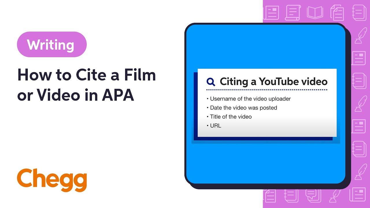 Mastering Video Citations: Your Guide to APA Style