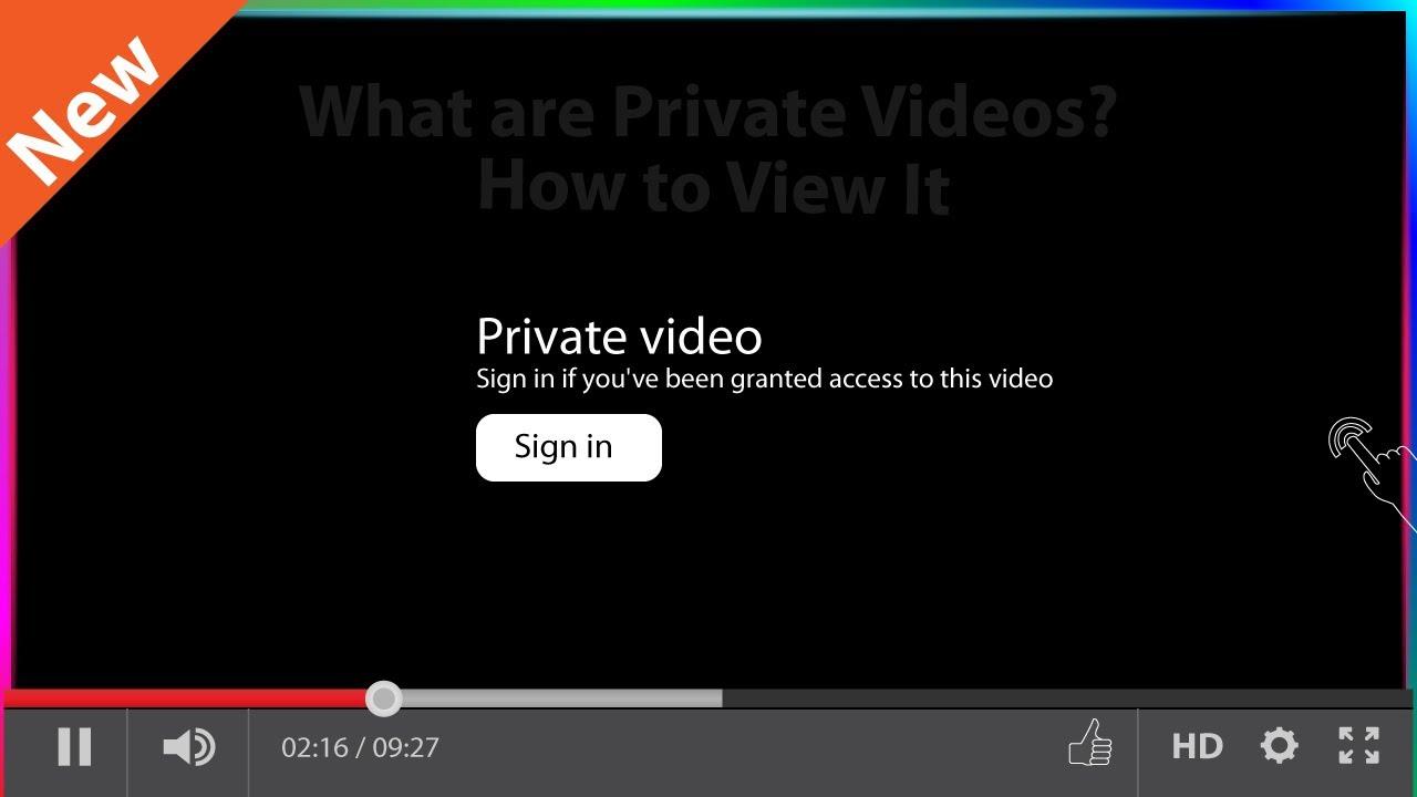 Unlocking the Mystery: What It Means to Private YouTube Videos