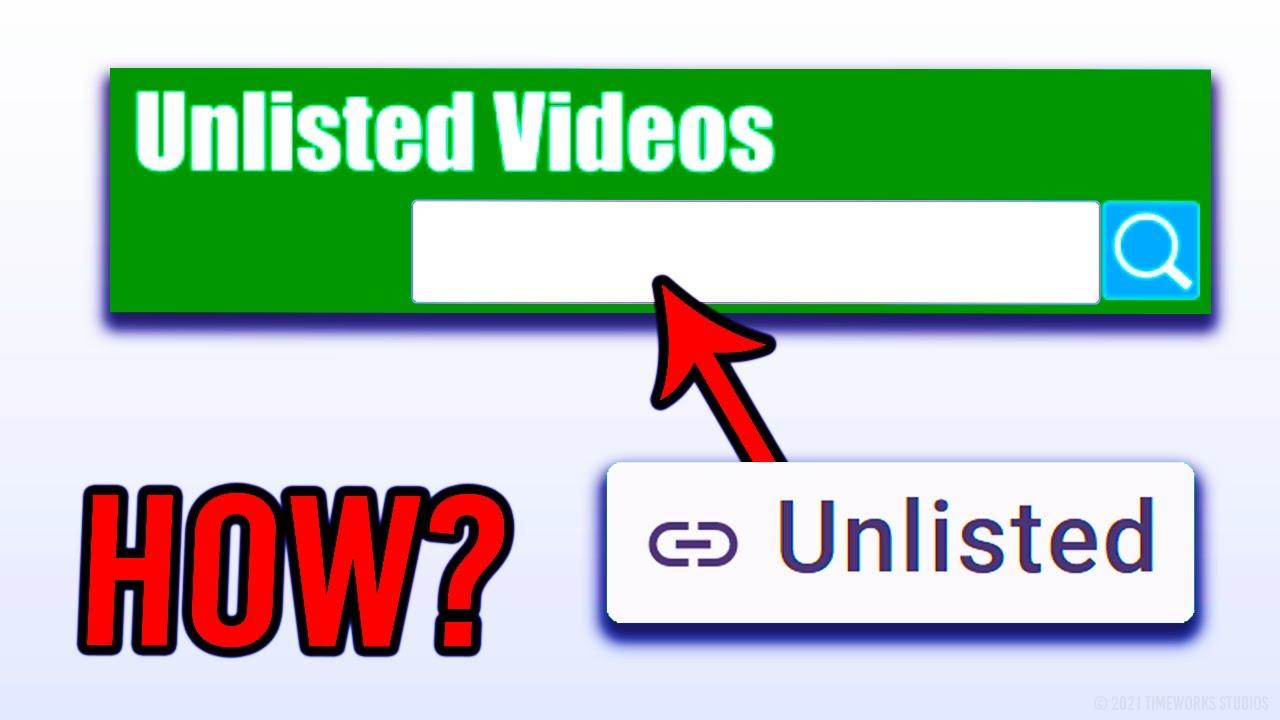 Strategies for Finding and Engaging with Unlisted and Private Videos