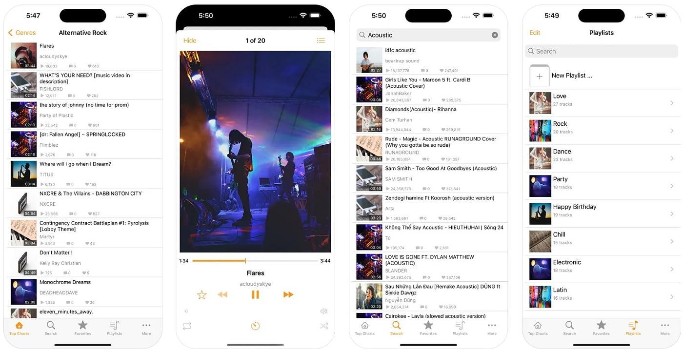 Exploring Alternatives for Perfect Playlists on the Go