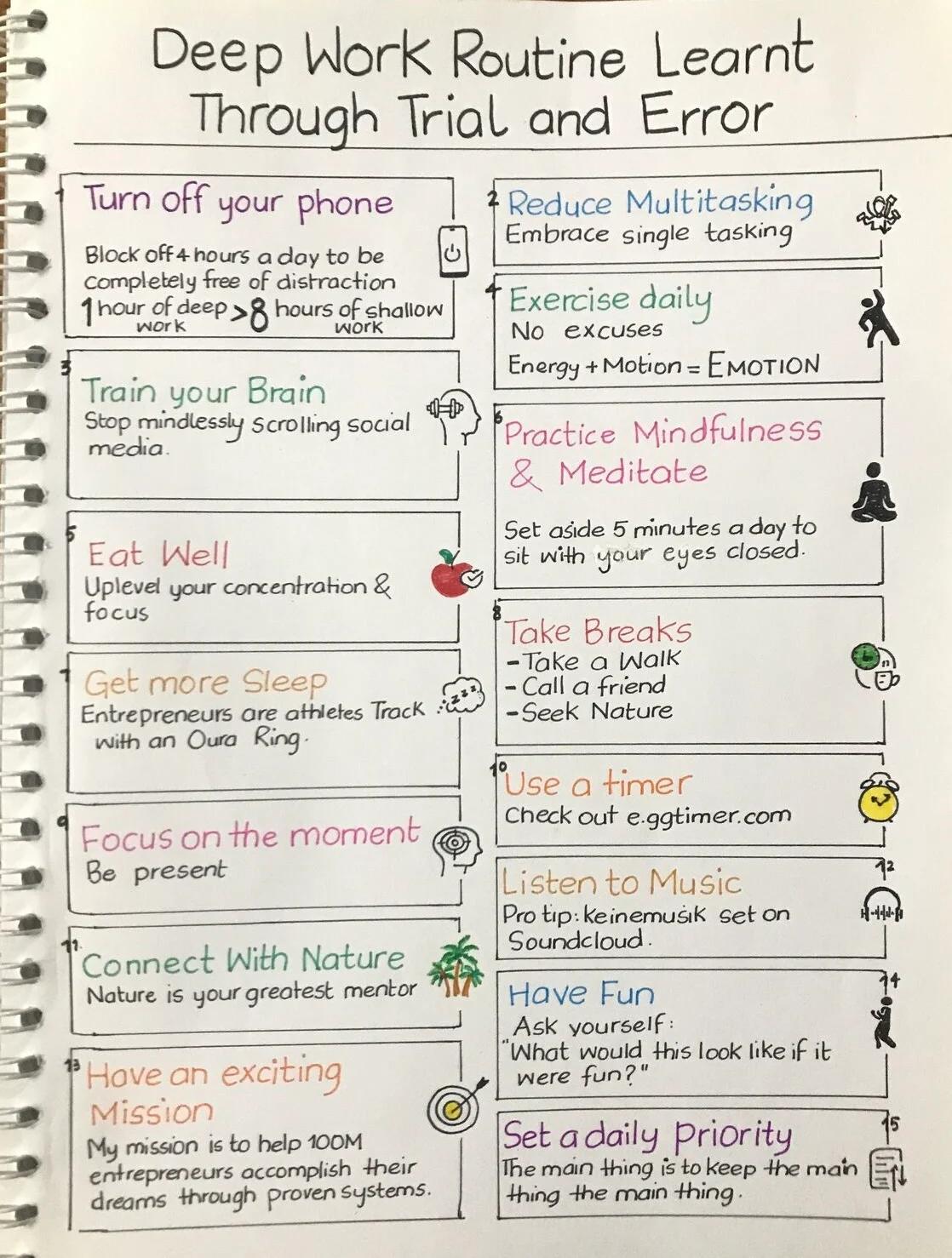 Create a ⁣Distraction-Free Routine for Success